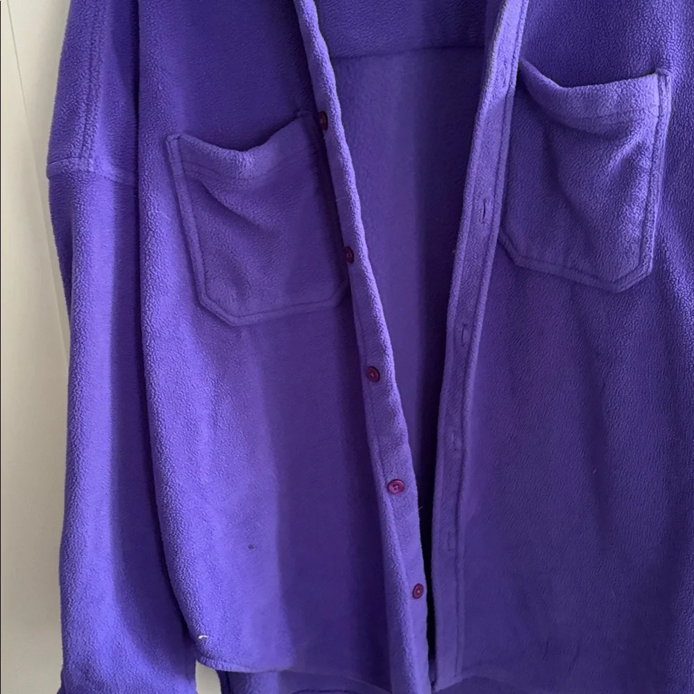 ASOS fleece button down - Picture 6 of 10